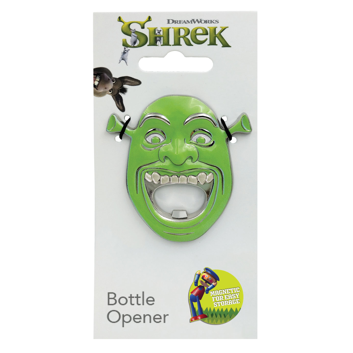 Shrek Bottle Opener packaging front