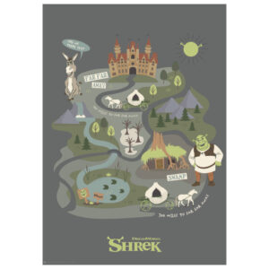 Shrek ‘Journey to Far Far Away’ Art Print