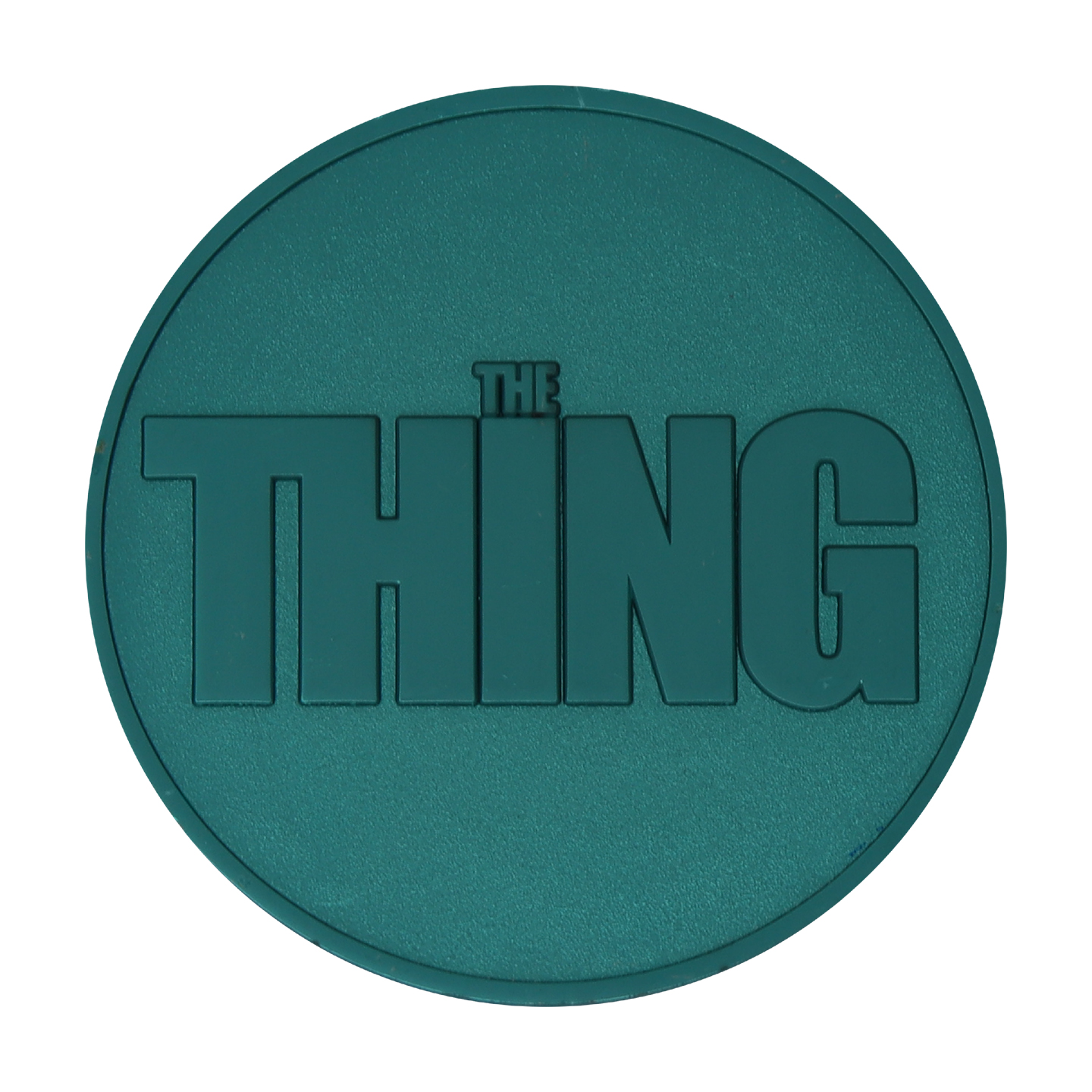 The Thing Limited Edition Outpost 31 Medallion back view