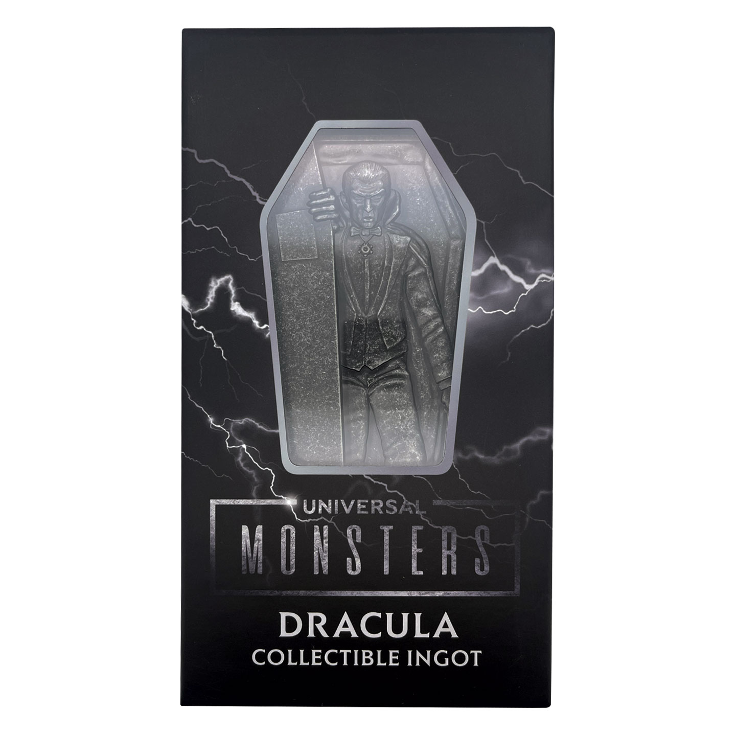Universal Monsters Dracula Ingot presentation box front