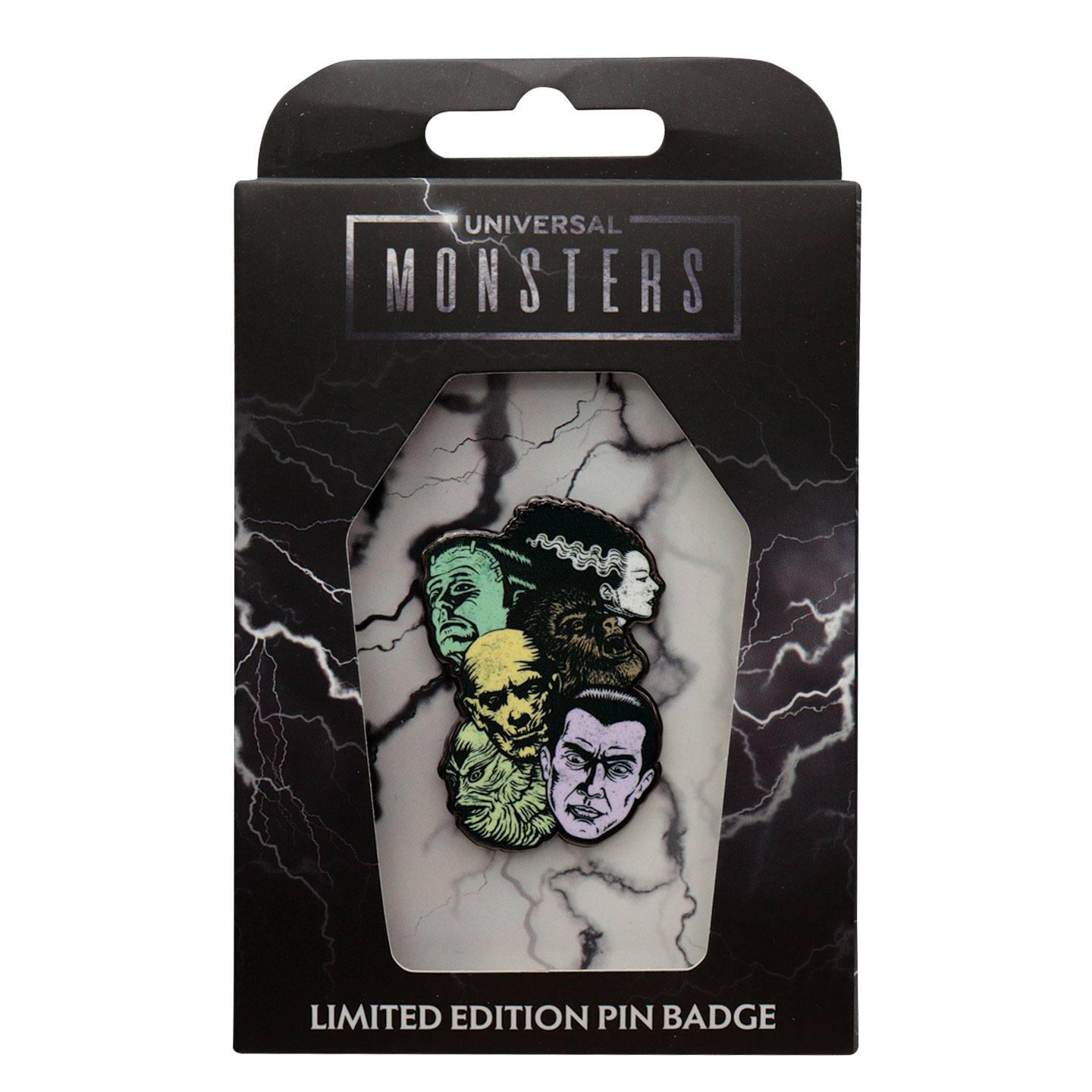 Universal Monsters Limited Edition Pin Badge presentation box front