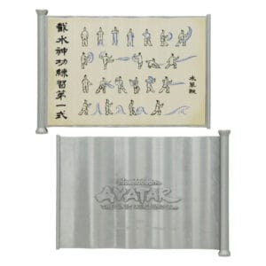 Avatar: The Last Airbender Limited Edition Waterbending Scroll Metal Replica