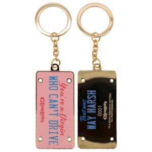 Clueless - Limited Edition License Plate Keyring