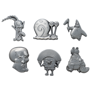 SpongeBob SquarePants Limited Edition Set of 6 Pin Badges