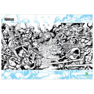 Teenage Mutant Ninja Turtles - Limited Edition Comic Art Print