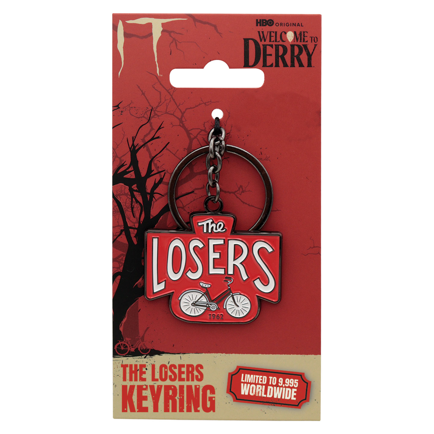 IT: Welcome to Derry The Losers Keyring packaging front