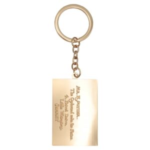 Harry Potter Letter Keyring