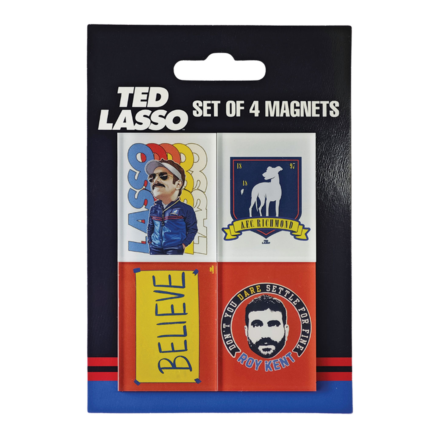 Ted Lasso Magnet Set packaging front
