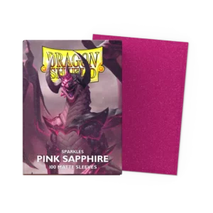 Dragon Shield Pink Sapphire Matte Sleeves - Standard (100 Pack)