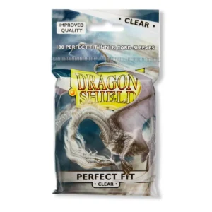 Dragon Shield Perfect Fit Clear Inner Sleeves - Standard (100 Pack)