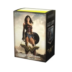 Dragon Shield Justice League Wonder Woman Matte Art Sleeves - Standard (100 Pack)