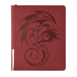 Dragon Shield Zipster Regular Binder - Blood Red
