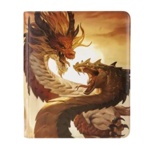Dragon Shield Zipster Regular Binder - Wood Snake 2025