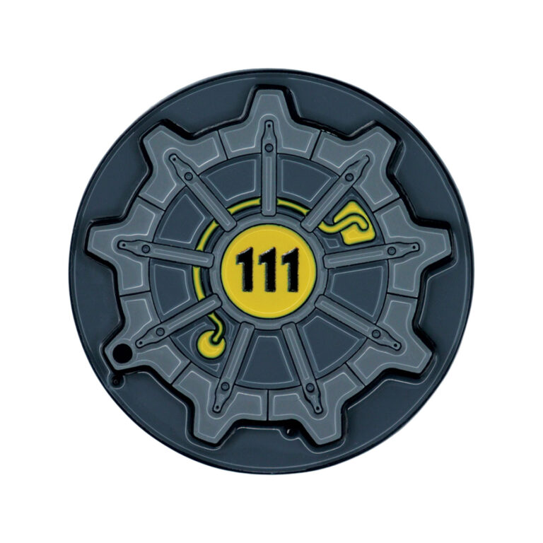 Fallout Vault Door 111 Hinged Pin Badge
