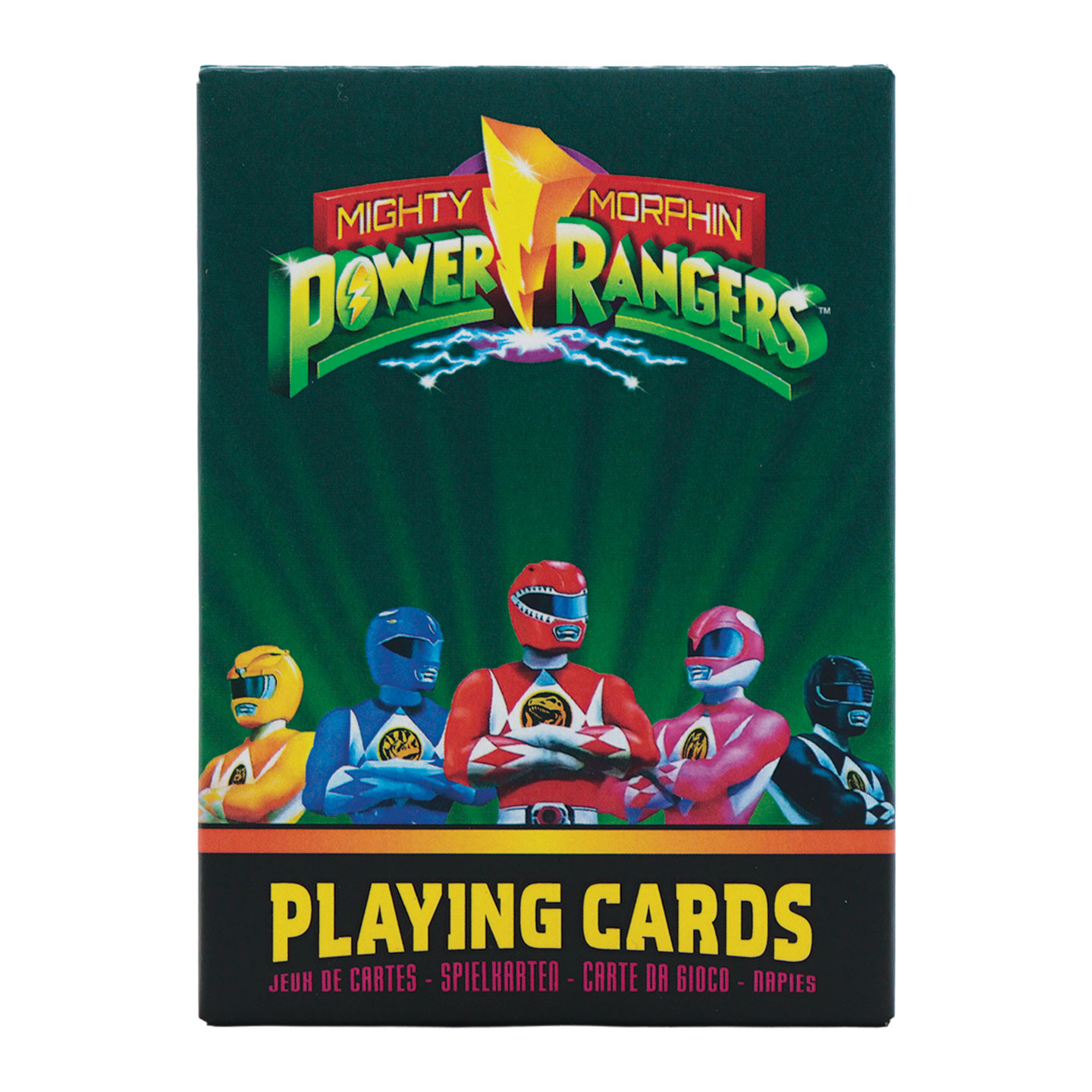 Power Rangers Playing Cards CDU of 12 Packs