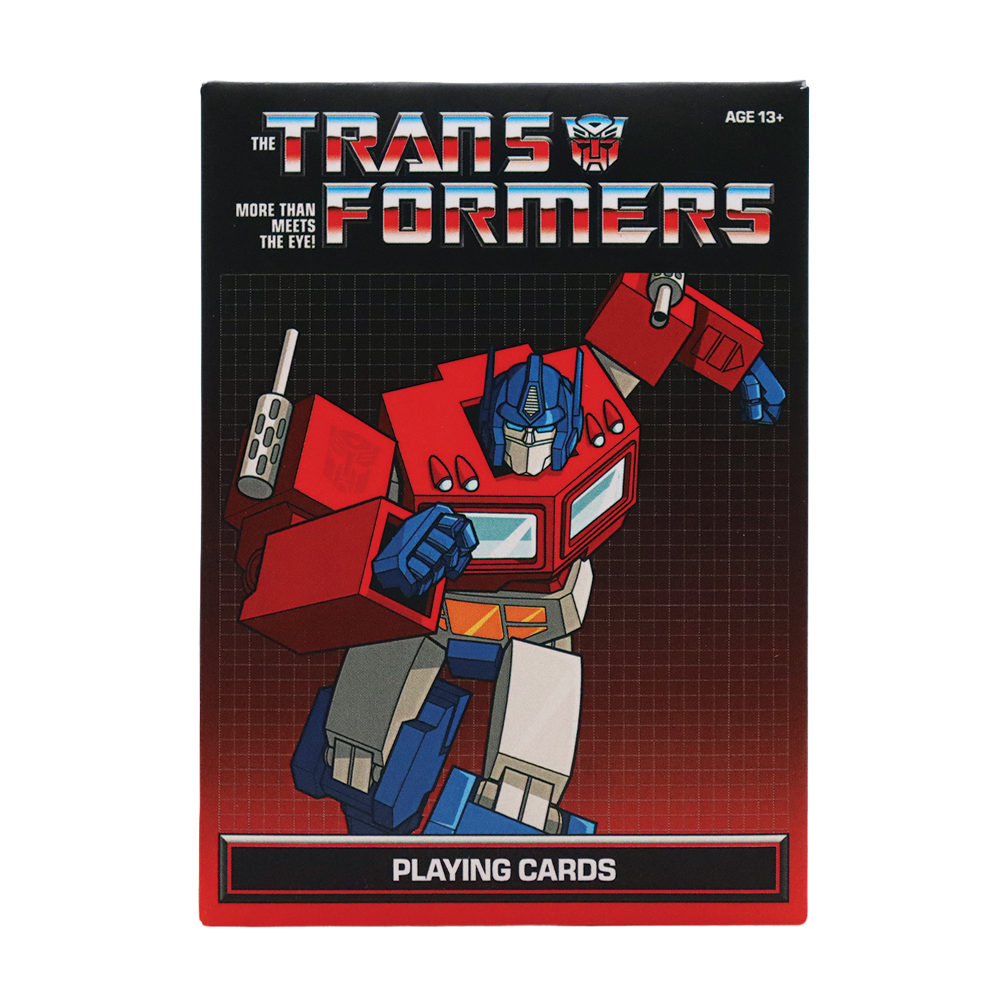 Transformers Playing Cards CDU Containing 12 Packs