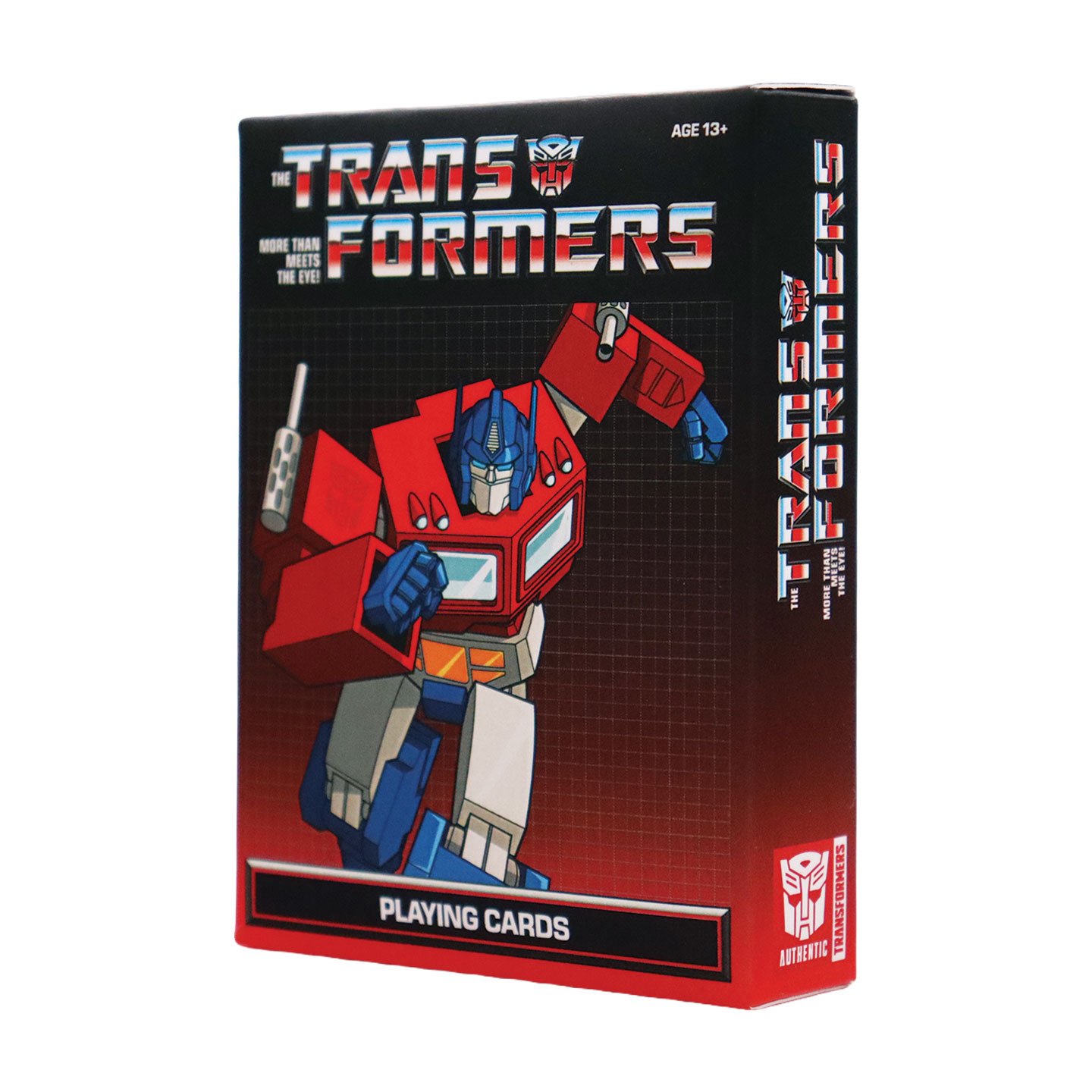 Transformers Playing Cards CDU Containing 12 Packs