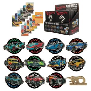 Hot Wheels - Mystery Pin Badges CDU of 12
