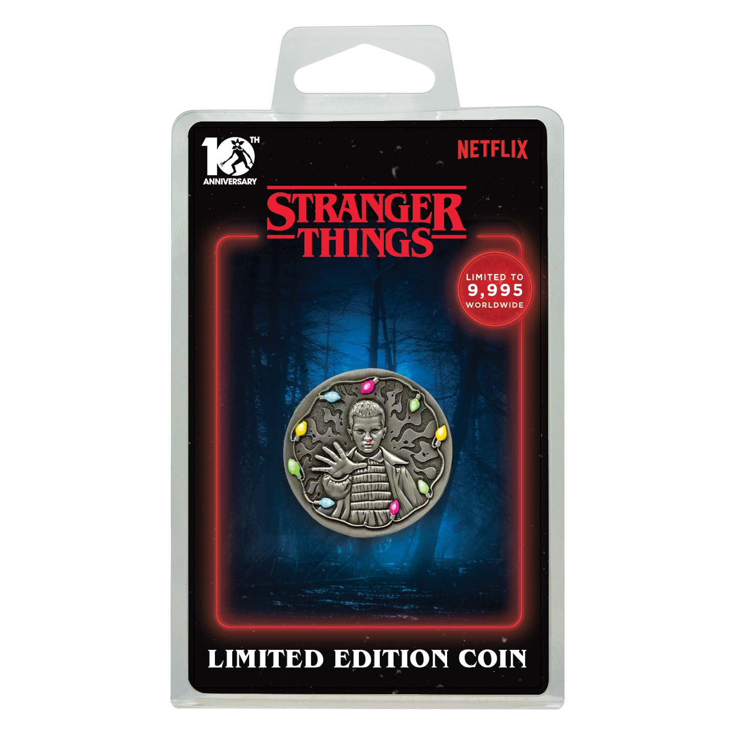 Stranger Things Limited Edition 10th Anniversary Eleven Coin