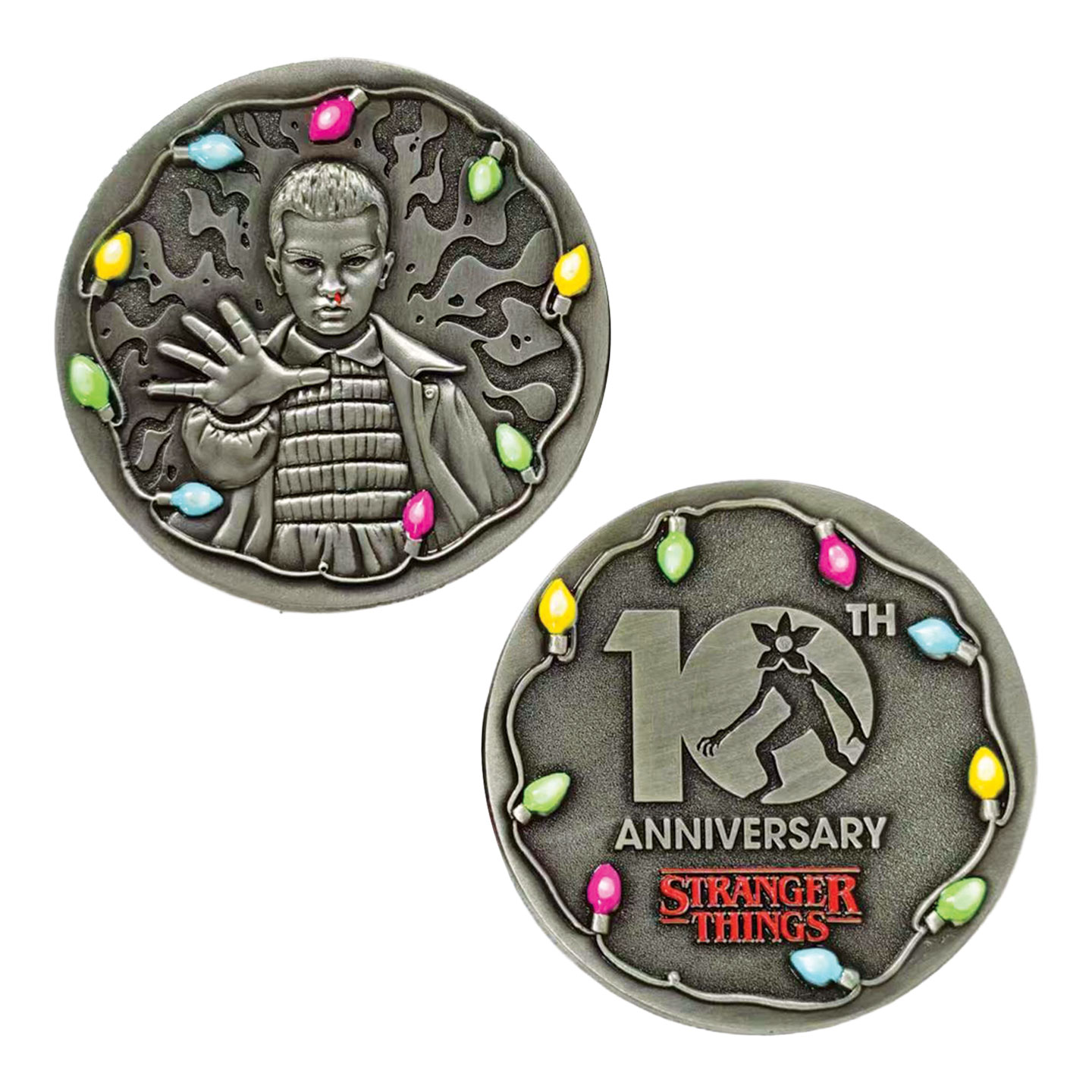 Stranger Things Limited Edition 10th Anniversary Eleven Coin
