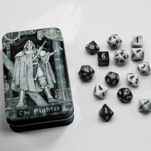 Beadle & Grimm's Fighter Character Class Dice Set (15 Dice)