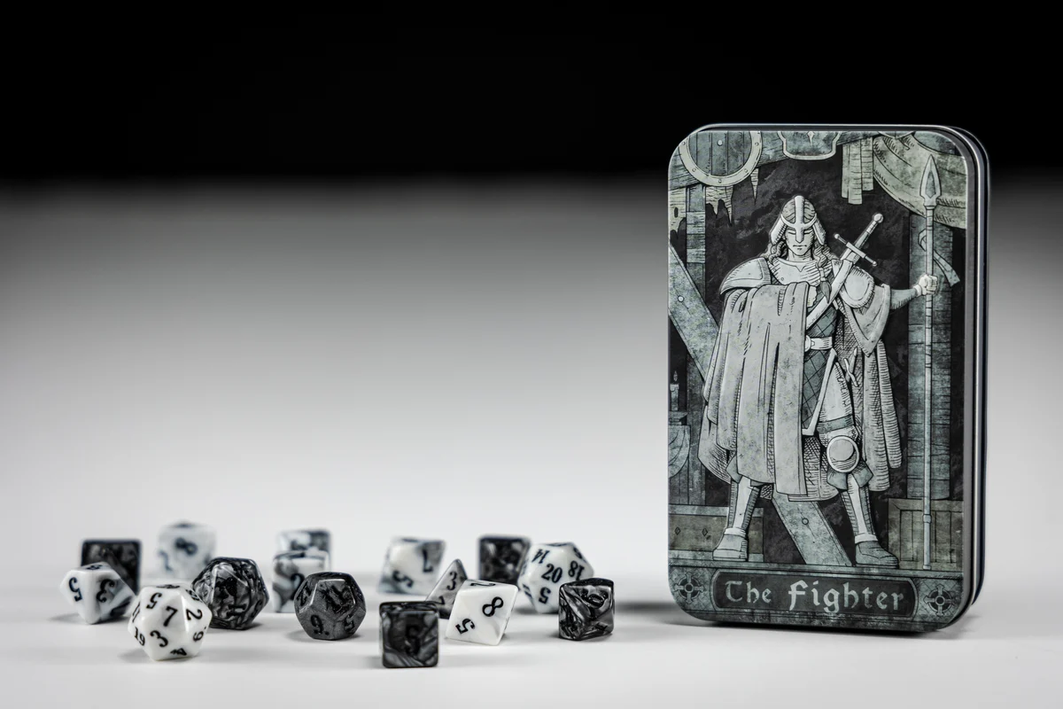 Beadle & Grimm's Fighter Character Class Dice Set (15 Dice) - Image 2