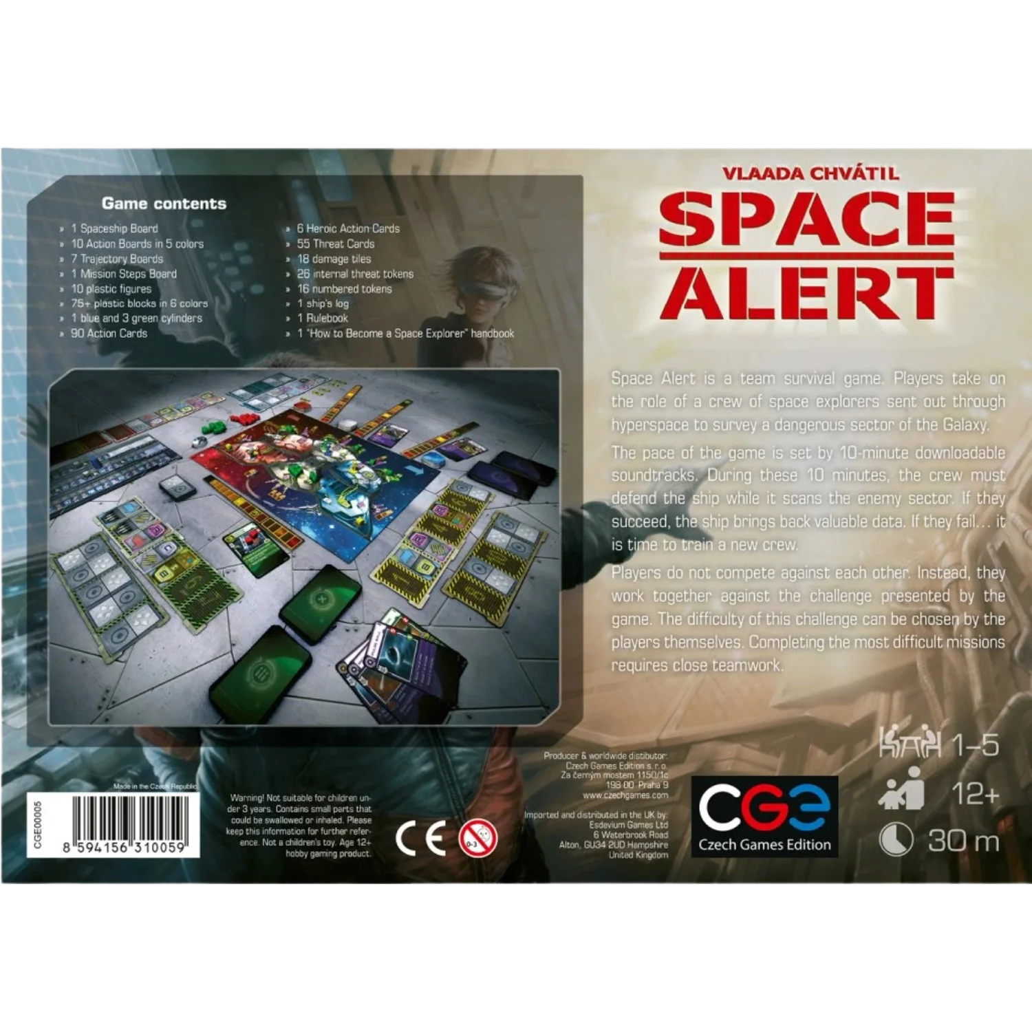 Space Alert: Real-Time Cooperative Sci-Fi Board Game - Image 4