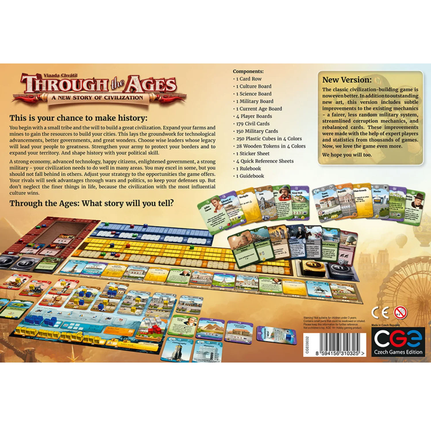 Through the Ages: A New Story of Civilization Strategy Board Game - Image 8
