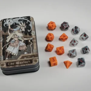 Beadle & Grimm's Warlock Character Class Dice Set (14 Dice)