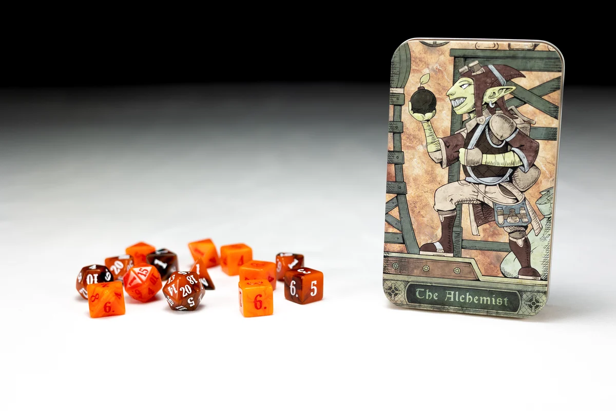 Beadle & Grimm's Alchemist Character Class Dice Set (14 Dice) - Image 2