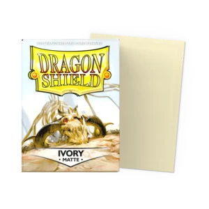 Dragon Shield Ivory Matte Sleeves - Standard (100 Pack)
