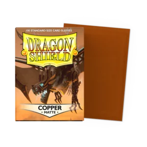 Dragon Shield Copper Matte Sleeves - Standard (100 Pack)