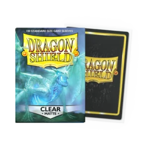 Dragon Shield Clear Matte Sleeves - Standard (100 Pack)