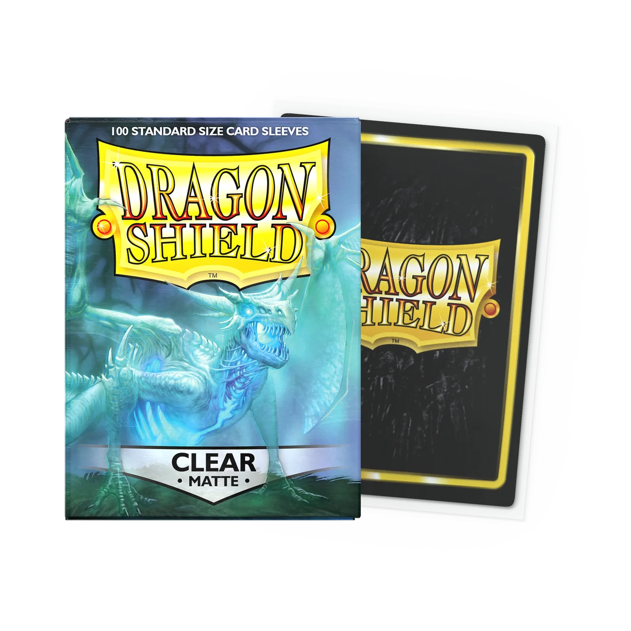 Dragon Shield Clear Matte Sleeves - Standard (100 Pack)