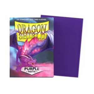 Dragon Shield Purple Matte Sleeves - Standard (100 Pack)
