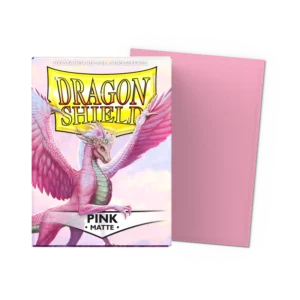 Dragon Shield Pink Matte Sleeves - Standard (100 Pack)