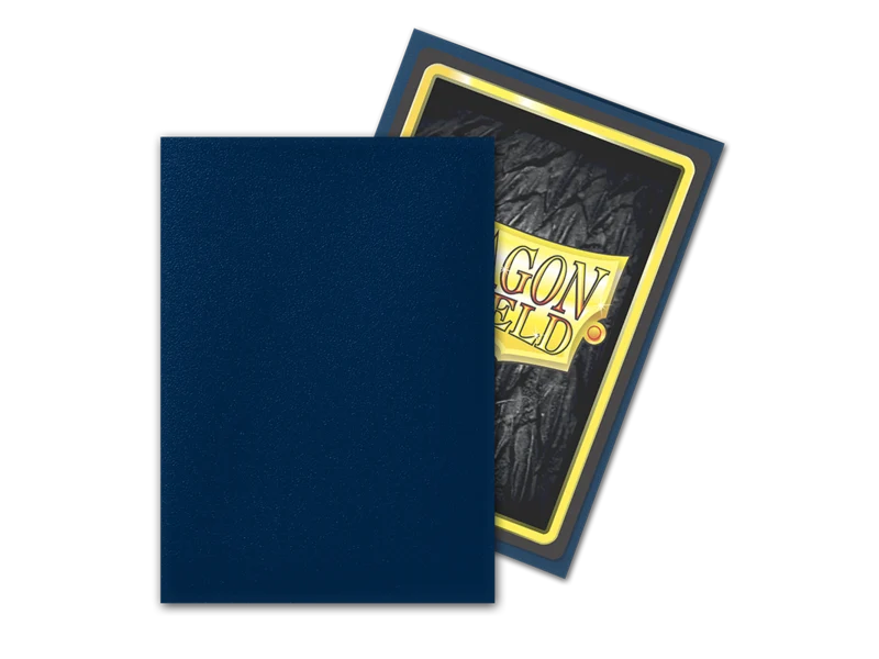 Dragon Shield Midnight Blue Matte Sleeves - Standard (100 Pack) - Image 2