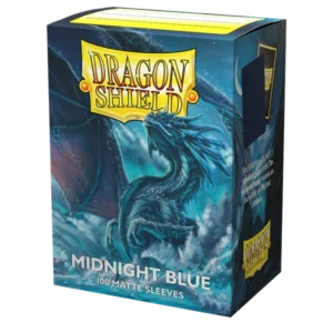 Dragon Shield Midnight Blue Matte Sleeves - Standard (100 Pack)