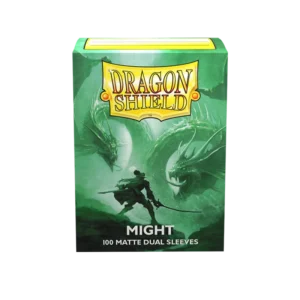 Dragon Shield Might Dual Matte Sleeves - Standard (100 Pack)