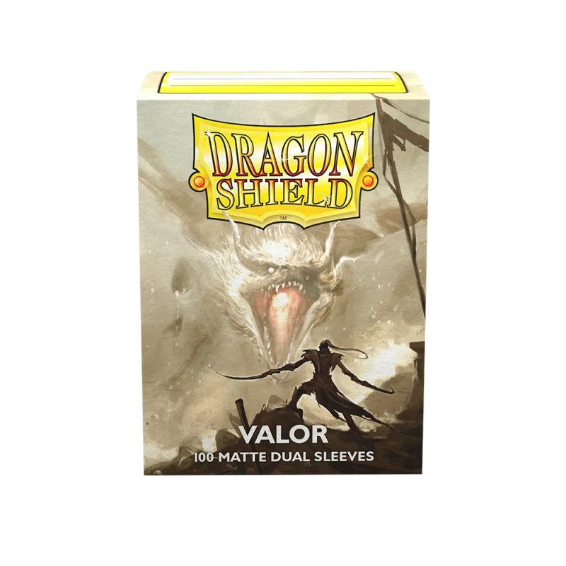 Dragon Shield Valor Dual Matte Sleeves - Standard (100 Pack)