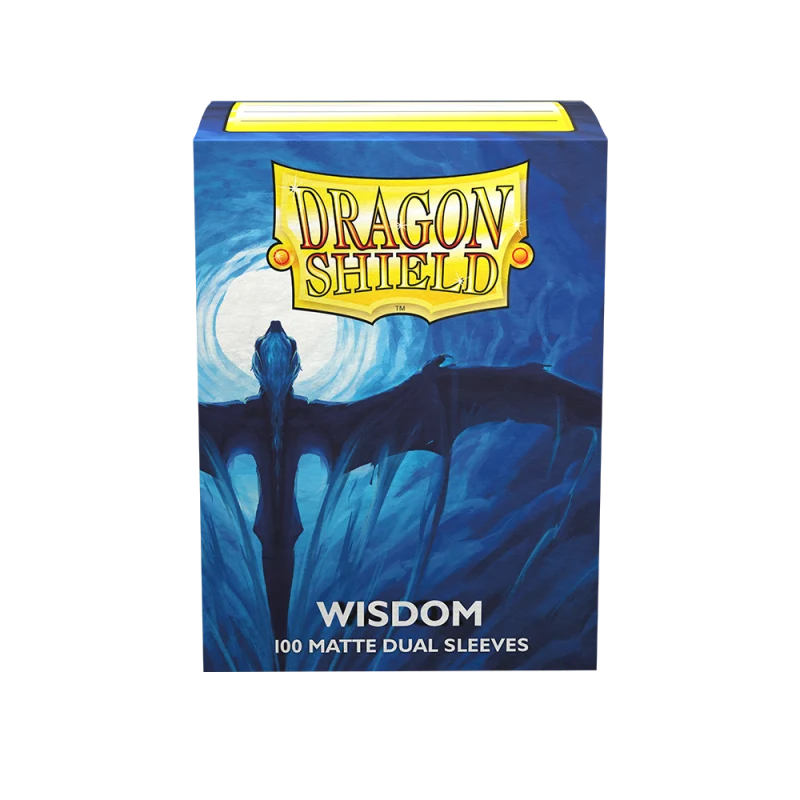 Dragon Shield Wisdom Dual Matte Sleeves - Standard (100 Pack)