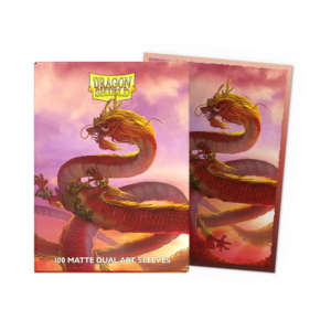 Dragon Shield Wood Dragon 2024 Matte Dual Art Sleeves - Standard (100 Pack)