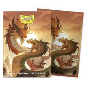 Dragon Shield Wood Snake 2025 Matte Dual Art Sleeves - Standard (100 Pack)