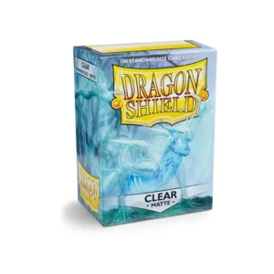 Dragon Shield Matte Clear Outer Sleeves - Standard (100 Pack)