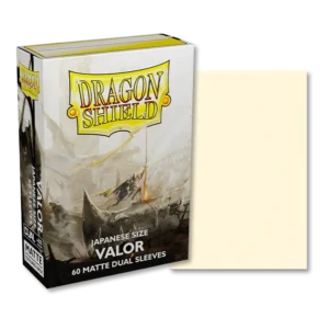 Dragon Shield Valor Dual Matte Sleeves - Japanese (60 Pack)